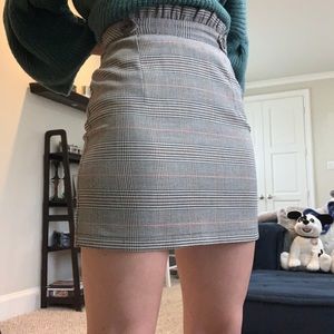 Plaid Skirt